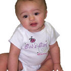 God's Girl Personalized Infant Creeper